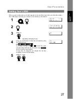 Preview for 27 page of Panasonic Facsimile UF-590 Operating Instructions Manual