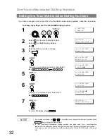 Предварительный просмотр 32 страницы Panasonic Facsimile UF-590 Operating Instructions Manual