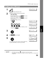 Предварительный просмотр 99 страницы Panasonic Facsimile UF-590 Operating Instructions Manual