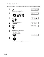 Предварительный просмотр 108 страницы Panasonic Facsimile UF-590 Operating Instructions Manual