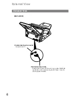 Preview for 6 page of Panasonic Facsimile UF-590 Software Manual