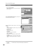 Preview for 64 page of Panasonic Facsimile UF-590 Software Manual