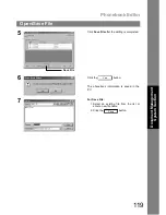 Preview for 119 page of Panasonic Facsimile UF-590 Software Manual