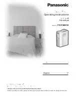 Panasonic FD-F06S1H Operating Instructions Manual preview