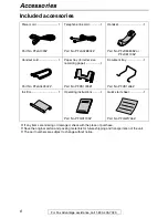 Предварительный просмотр 6 страницы Panasonic FHD351 - B/W Thermal Transfer Operating Instructions Manual