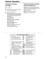 Предварительный просмотр 60 страницы Panasonic FHD351 - B/W Thermal Transfer Operating Instructions Manual