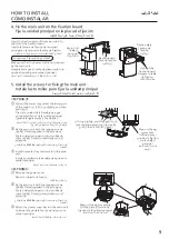 Preview for 9 page of Panasonic FJ-T09A3 Installation Instructions Manual