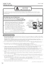 Preview for 14 page of Panasonic FJ-T09A3 Installation Instructions Manual