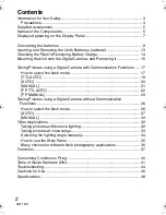 Preview for 2 page of Panasonic FL360 - DMW - Hot-shoe clip-on Flash Operating Instructions Manual