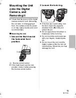 Preview for 15 page of Panasonic FL360 - DMW - Hot-shoe clip-on Flash Operating Instructions Manual