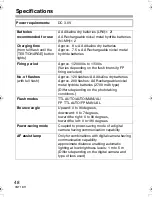 Preview for 48 page of Panasonic FL360 - DMW - Hot-shoe clip-on Flash Operating Instructions Manual