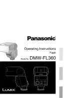 Preview for 1 page of Panasonic FL360 - DMW - Hot-shoe clip-on Flash User Manual