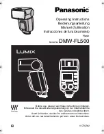 Preview for 1 page of Panasonic FL500 - DMW - Hot-shoe clip-on Flash Operating Instructions Manual