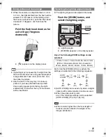 Предварительный просмотр 25 страницы Panasonic FL500 - DMW - Hot-shoe clip-on Flash Operating Instructions Manual