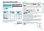 Предварительный просмотр 37 страницы Panasonic Foma p705im Instruction Manual