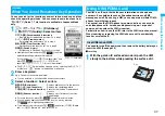 Предварительный просмотр 39 страницы Panasonic Foma p705im Instruction Manual