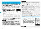 Предварительный просмотр 196 страницы Panasonic Foma p705im Instruction Manual