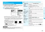 Предварительный просмотр 295 страницы Panasonic Foma p705im Instruction Manual