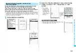 Предварительный просмотр 457 страницы Panasonic Foma p705im Instruction Manual