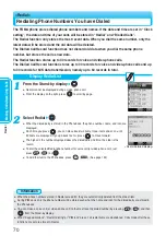 Preview for 72 page of Panasonic FOMA P900iV Manual