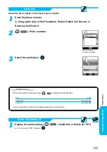 Preview for 169 page of Panasonic FOMA P900iV Manual