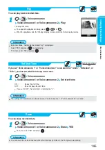 Preview for 187 page of Panasonic FOMA P900iV Manual