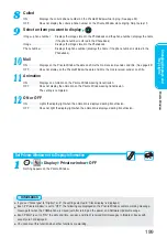 Preview for 201 page of Panasonic FOMA P900iV Manual