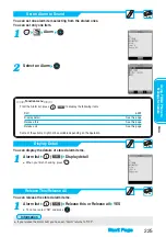 Preview for 227 page of Panasonic FOMA P900iV Manual