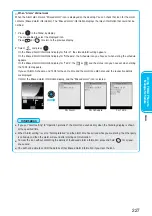 Preview for 229 page of Panasonic FOMA P900iV Manual