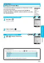 Preview for 253 page of Panasonic FOMA P900iV Manual