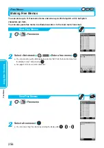 Preview for 258 page of Panasonic FOMA P900iV Manual