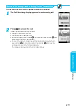 Preview for 279 page of Panasonic FOMA P900iV Manual