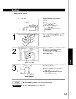 Preview for 33 page of Panasonic FP-7718 Operating Manual