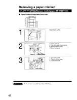 Preview for 42 page of Panasonic FP-7718 Operating Manual