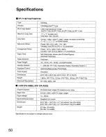 Preview for 50 page of Panasonic FP-7718 Operating Manual