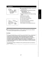 Preview for 7 page of Panasonic FP-7735 Operating Manual