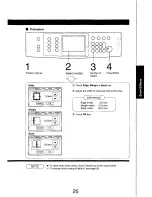 Preview for 25 page of Panasonic FP-7735 Operating Manual