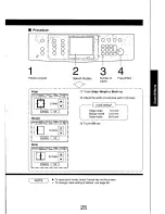 Предварительный просмотр 25 страницы Panasonic FP-7742 Operating Manual