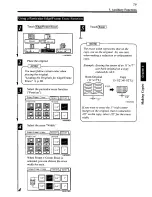 Preview for 87 page of Panasonic FP-7760 Operating Manual