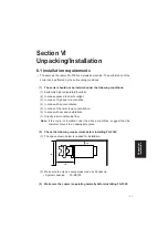 Preview for 45 page of Panasonic FP-D250 Manual