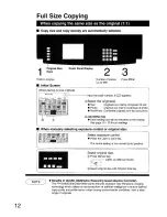 Preview for 12 page of Panasonic FP-D250 Operating Manual