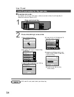 Предварительный просмотр 54 страницы Panasonic FP-D355 Operating Instructions Manual