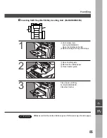 Предварительный просмотр 85 страницы Panasonic FP-D355 Operating Instructions Manual