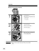 Предварительный просмотр 86 страницы Panasonic FP-D355 Operating Instructions Manual