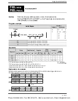 Preview for 407 page of Panasonic FP-E Programming Manual