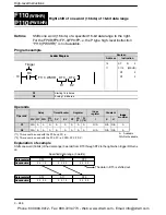 Preview for 510 page of Panasonic FP-E Programming Manual