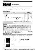 Preview for 518 page of Panasonic FP-E Programming Manual