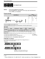 Preview for 556 page of Panasonic FP-E Programming Manual