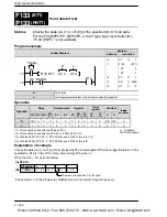 Preview for 560 page of Panasonic FP-E Programming Manual