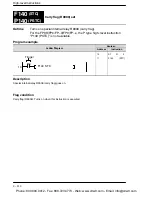 Preview for 574 page of Panasonic FP-E Programming Manual